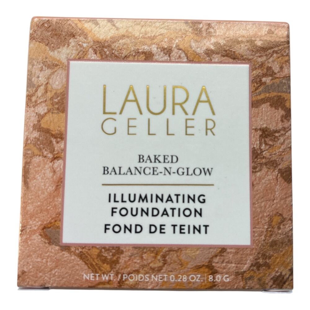 LAURA GELLER Baked Balance-n-Glow Illuminating Foundation Medium Powder Compact